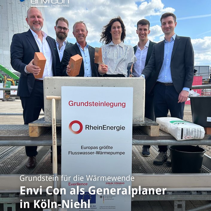 Grundstein gelegt für ein echtes Großprojekt in Köln. 🌊
Am RheinEnergie-Standort in Köln-Niehl entsteht Europas größte... Grundstein gelegt für ein echtes Großprojekt in Köln. 🌊
Am RheinEnergie-Standort in Köln-Niehl entsteht Europas größte...